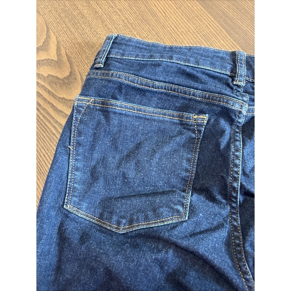Lauren Ralph Lauren Straight Denim Jeans Womens Size 6 Dark Blue Mid Rise EUC - Picture 9 of 12